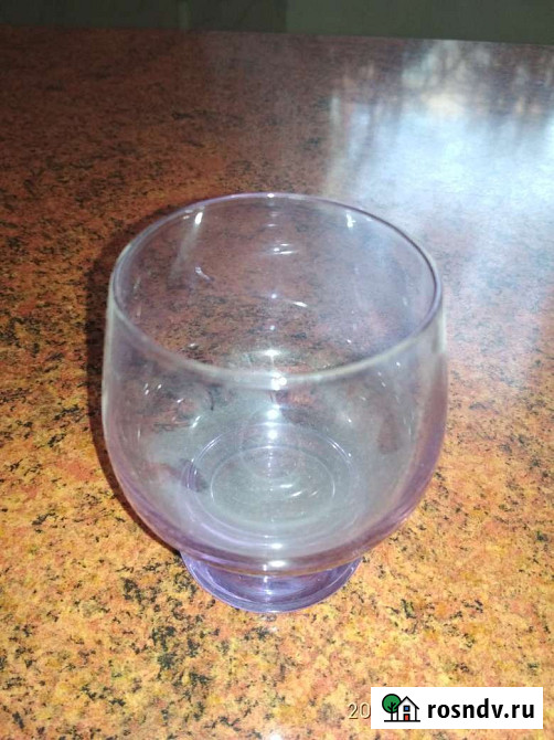 Продам остатки советской стеклянной посуды фужеры 2 шт-250мл, 1шт-100мл Новосибирск - изображение 2