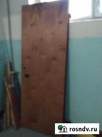 Металлическая дверь бу 860 2050 Сыктывкар - изображение 1