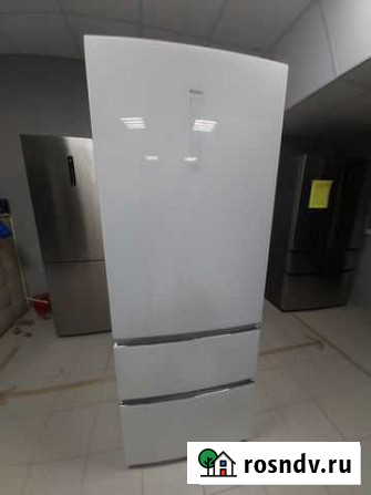 Холодильник белоснежный Haier A3FE742cgwjru новый Самара - изображение 1