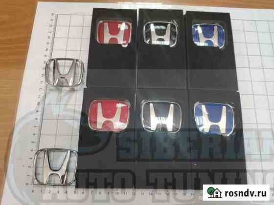 Ориг. эмблема в руль Honda, Эмблемы JS Racing SRS Красноярск