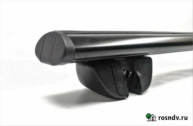 Багажник аэродинамический черный на рейлинги Москва - изображение 1