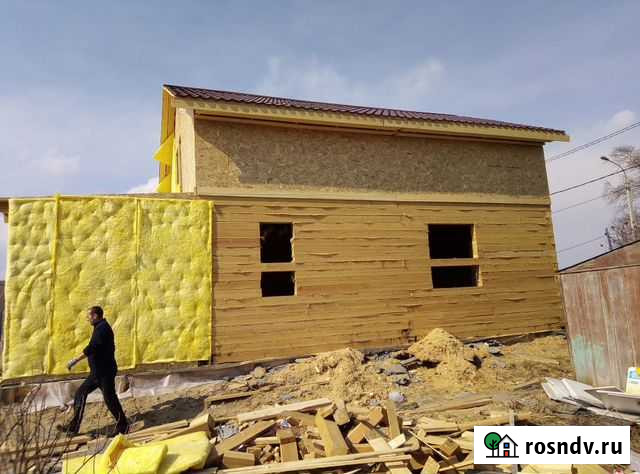 Кровля дома из бруса, фундамент Комсомольск-на-Амуре - изображение 1