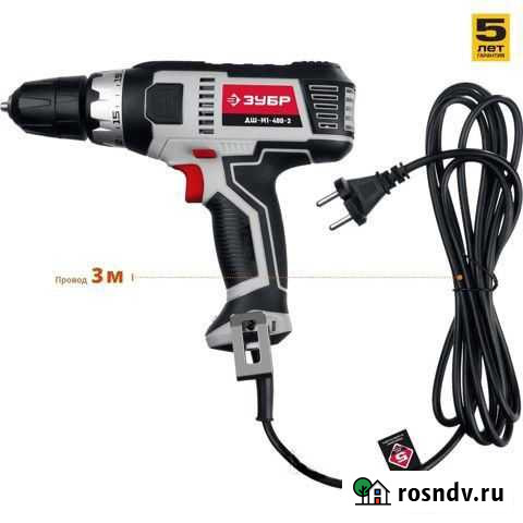 Дрель зубр дш-М1-400 Воткинск - изображение 1