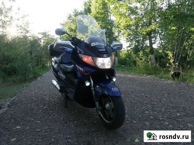 Макси скутер Сузуки Скайвей 400 куб Нерчинск - изображение 1