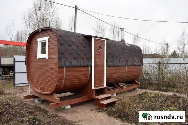 Баня бочка квадро Анапа - изображение 1