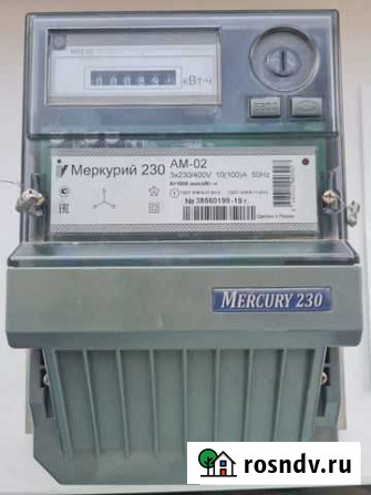 Счетчик электроэнергии Меркурий 230 ам-02 Салават - изображение 1