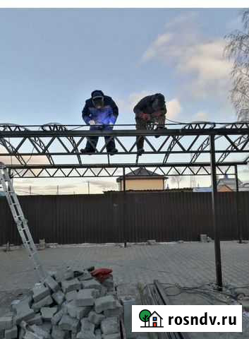 Монтаж навесов Екатеринбург - изображение 1