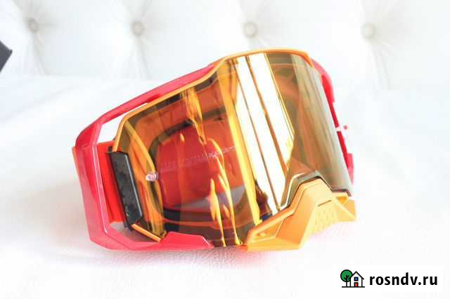 Очки 100 Armega Litkit / True Gold Mirror Lens Котельники - изображение 1