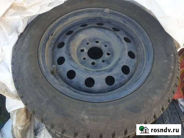 175/65/14 Yokohama iceguard ig55 на штампованных д Орск - изображение 1