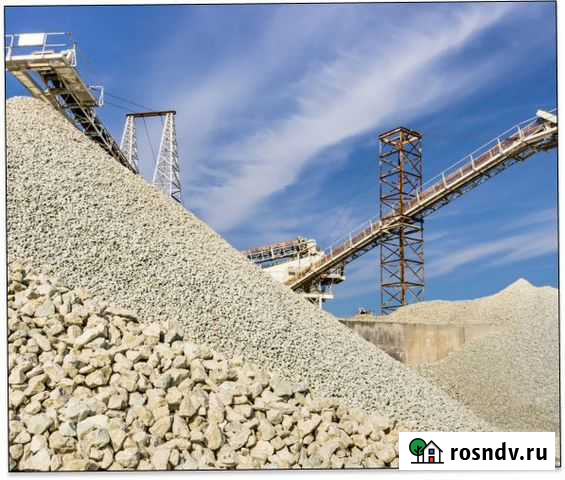 Песок асфальтная крошка щебень с доставкой Бавлены - изображение 1