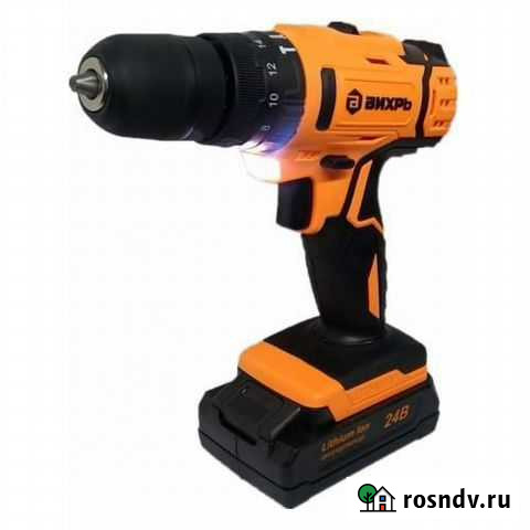 Дрель-шуруповерт вихрь да-24Л-2ку Барыш - изображение 1