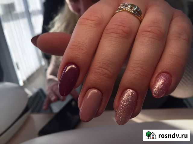 Шеллак и маникюр,наращивание ногтей,покраска ресни Татарск - изображение 1