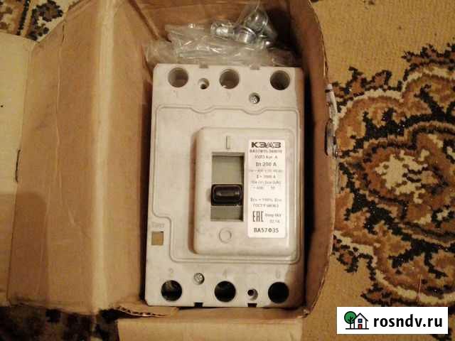 Автоматический выключатель 200А. И 160А Серпухов - изображение 1