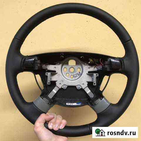Руль Chevrolet Lacetti в натуральной коже Коммунар