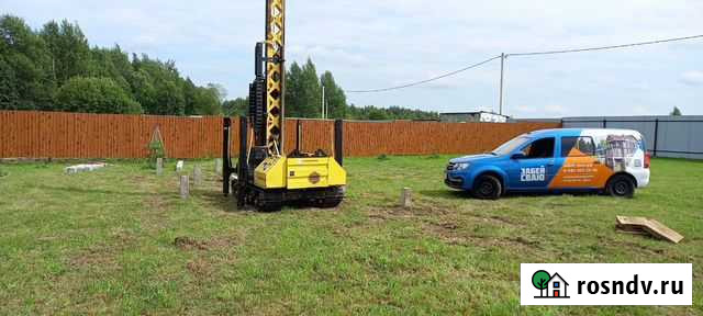 Жб сваи / Фундамент на жб сваях под ключ Рославль - изображение 1