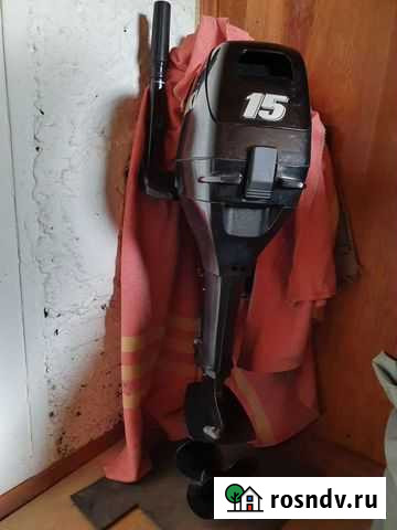 Лодочный мотор suzuki 15 Братск - изображение 1