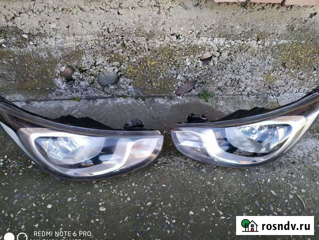 Фара на hyundai solaris Мескер-Юрт - изображение 1