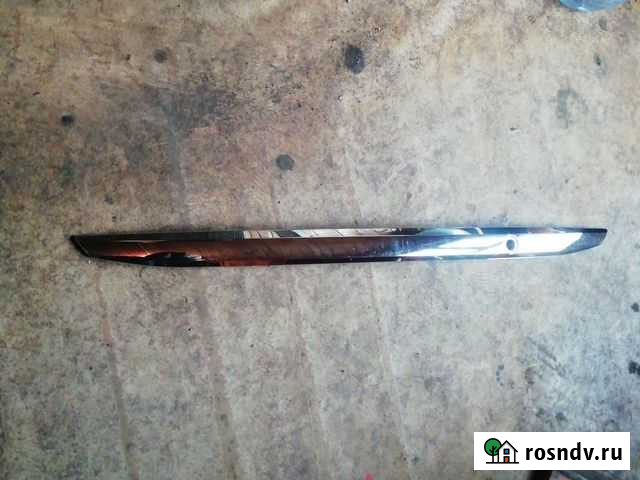 Хром молдинги на крышку багажника тойота Королла Е Развилка - изображение 1