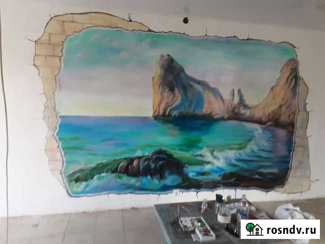 Роспись стен Краснодар - изображение 1