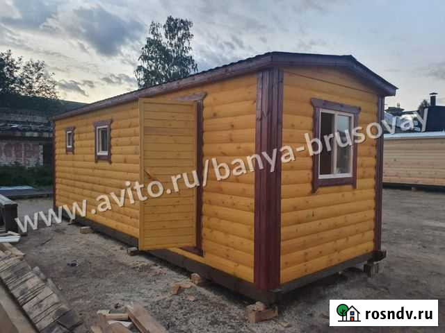 Баня из бруса Сясьстрой - изображение 1