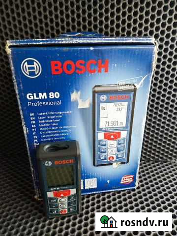 Дальномер Bosch GLM 80 (Скупка/Обмен) Новочеркасск - изображение 1
