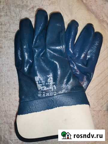 Перчатки рабочие нитриловые Инта - изображение 1