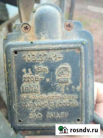 Электроподогрев двигателя Ува - изображение 1