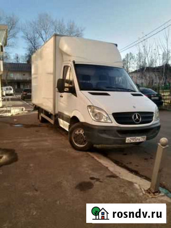 Грузоперевозки Mercedes Sprinter гидроборт Подольск - изображение 1