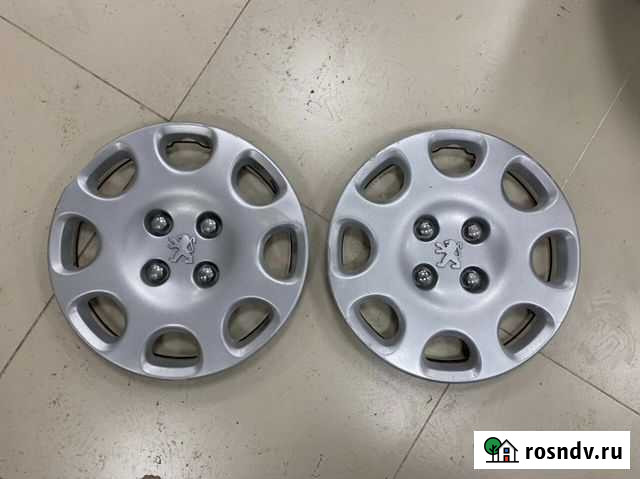 Два оригинальных колпака Peugeot Partner M59 Чебоксары - изображение 1