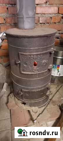 Печь буржуйка чугунная разборная Тула - изображение 1