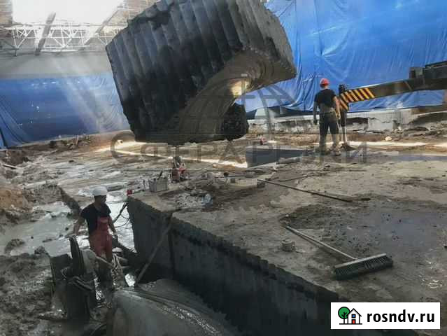 Канатная резка бетона Москва - изображение 1