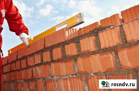 Каменщики. Кладка кирпича, кладка блоков Саратов - изображение 1