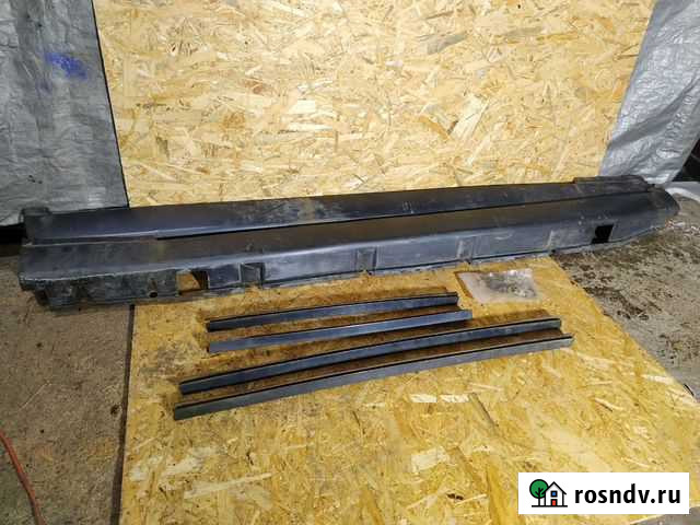 Накладки порогов ответки на двери оригинал bmw e34 Аннино - изображение 1