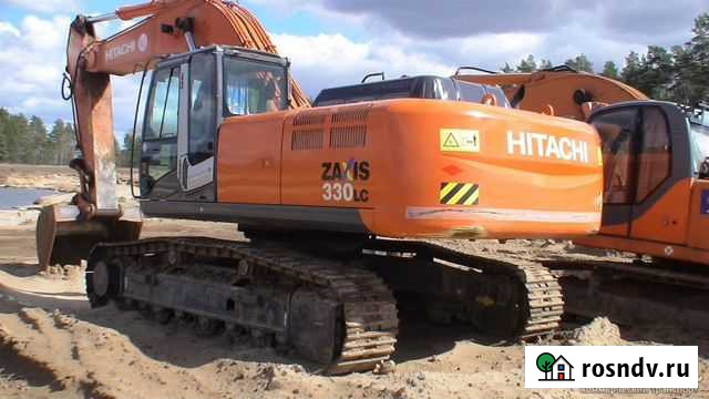 Аренда экскаватора hitahi330LC С гидромолотом Шахты - изображение 1