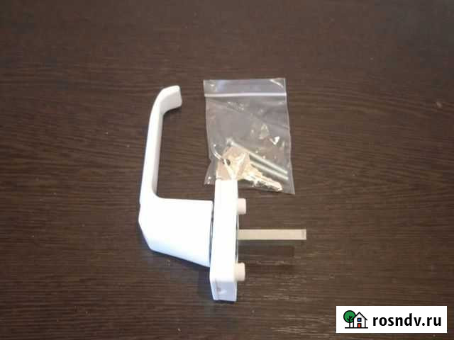 Ручка оконная с замком Вологда - изображение 1