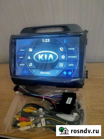 Kia Sportage 3, штатная магнитола андроид Губкин - изображение 1