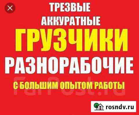 Грузчики разнорабочие Брянск