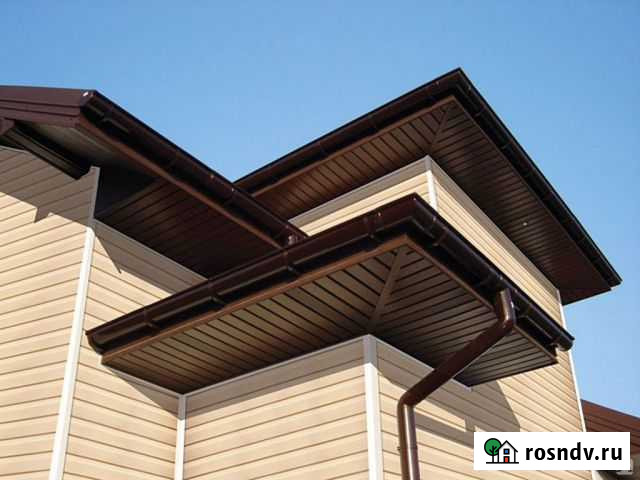 Софиты, водосточная система,отливы Шилово - изображение 1