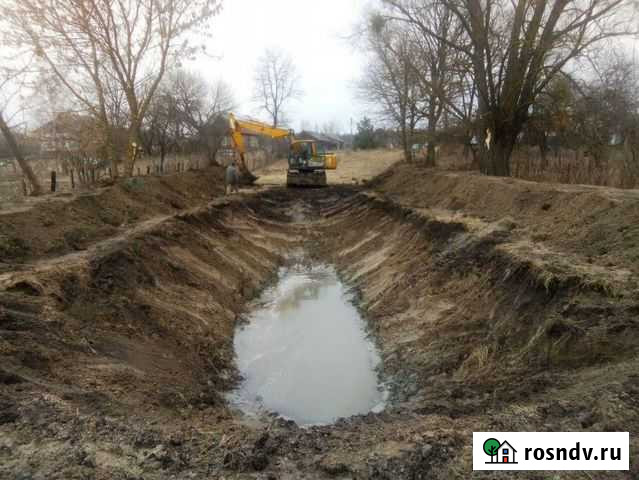 Озеро Пруд Котлован Фундамент Канава Траншея Рославль - изображение 1