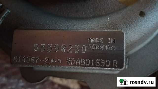 Турбокомпрессор chevrolet trailblazer для двигател Сосновый Бор - изображение 1