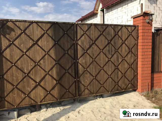 Ворота и забор Белгород - изображение 1