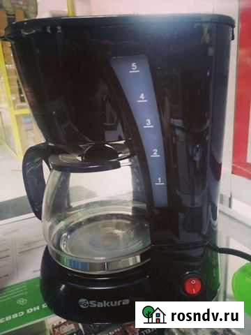 Кофеварка Sakura SA6107 Черногорск - изображение 1