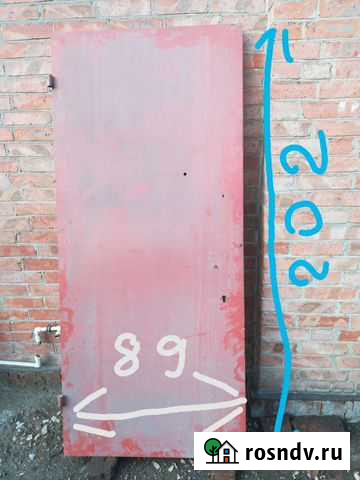 Дверь железная Новочеркасск - изображение 1