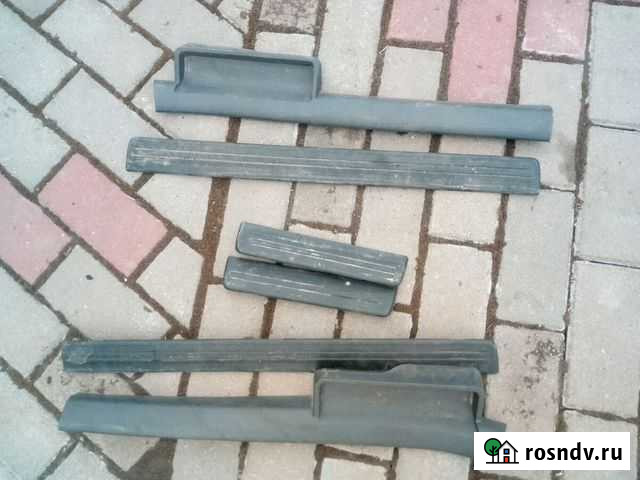 Накладка порога Nissan Almera N16 2006, седан Романовка - изображение 1