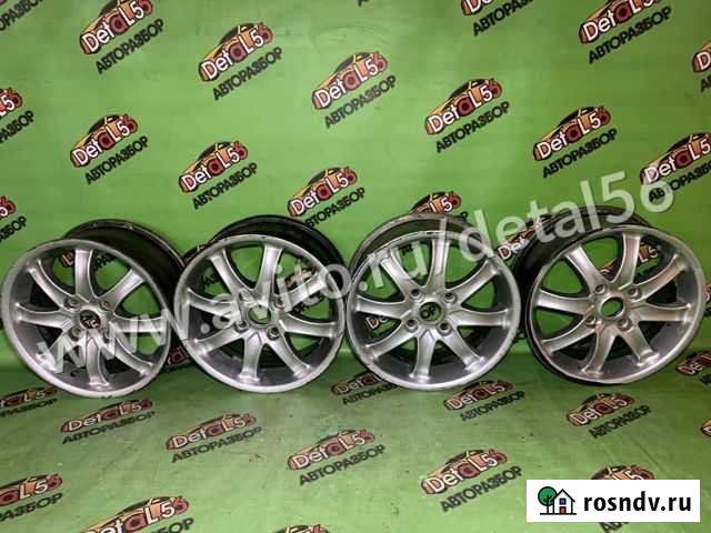 Диски литые Афродита R15 (4*114,3) Орск - изображение 1