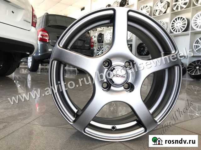 Диски x-trike x-118 4x98 r15 #633 серые Тольятти - изображение 1