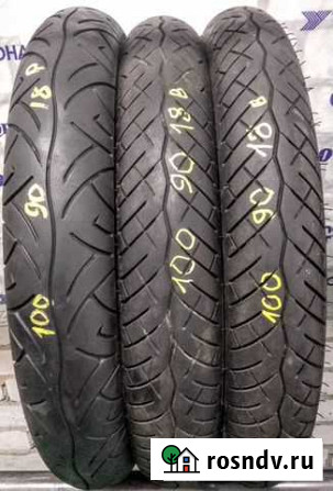 Pirelli Bridgestone 100/90 R18 1шт Воронеж - изображение 1