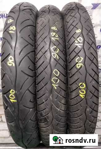 Pirelli Bridgestone 100/90 R18 1шт Воронеж - изображение 1