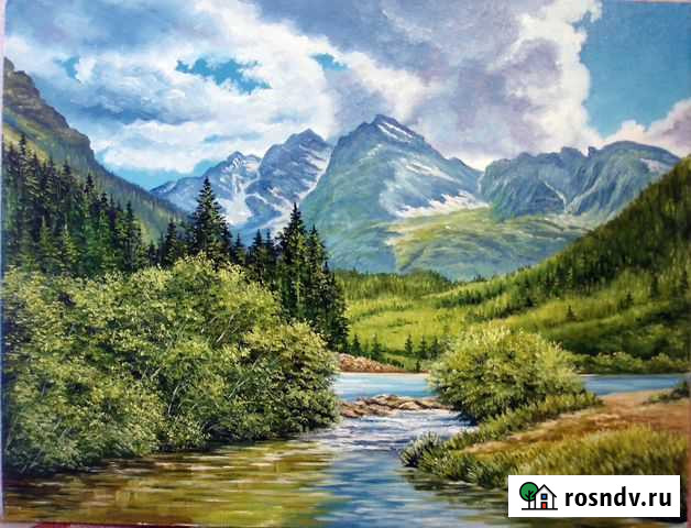 Картины на заказ. Пейзажи, натюрморты. Холст Биробиджан - изображение 1