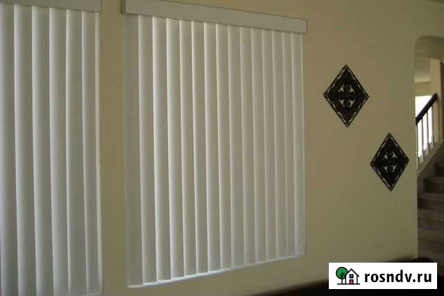 Жалюзи вертикальные пластиковые 1.6x1.6 новые Красноярск - изображение 1